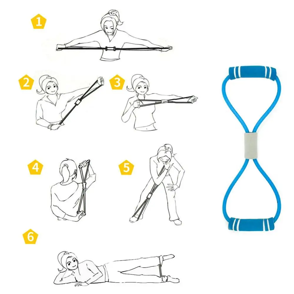 Эластичный пояс для тренировок в домашних условиях 8 слов | Спорт и развлечения