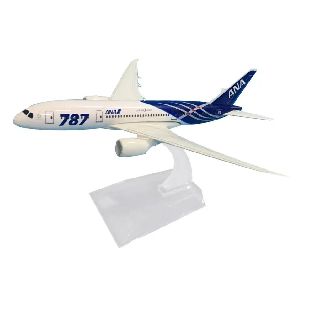 1/400 Япония воздуха Ана авиалинии Боинг B787 8 Diecast самолет модель игрушки для детей