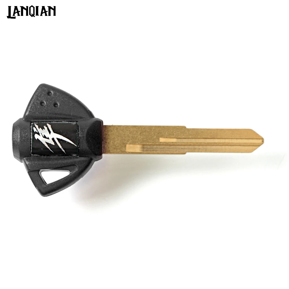 KEY Black Ключи от мотоцикла Embryo неразрезанный брелок мотоцикл креативный брелок Мягкая резиновая цепь для suzuki GSXR1300 hayabusa GSX1300R - Цвет: KEY Black