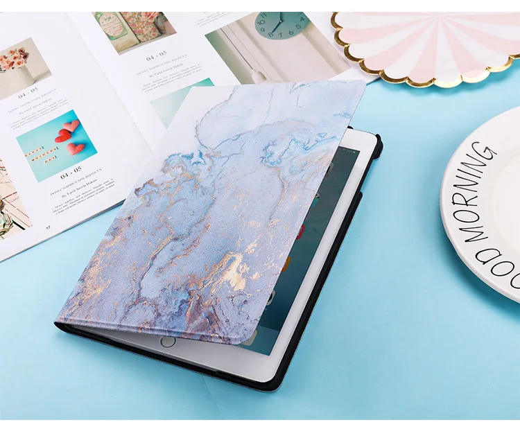 Модный Магнитный флип-чехол для iPad 6th Gen 9," A1893 A1954 цветной Мягкий силиконовый чехол Smart Auto Wake/Sleep Stand Capa