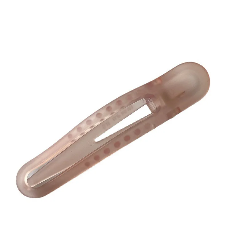 MISANANRYNE Matte Horizontal Clip Bathing Plate Hairpin Back Head Large Duckbill Half-tie Meatball Hair Headdress |