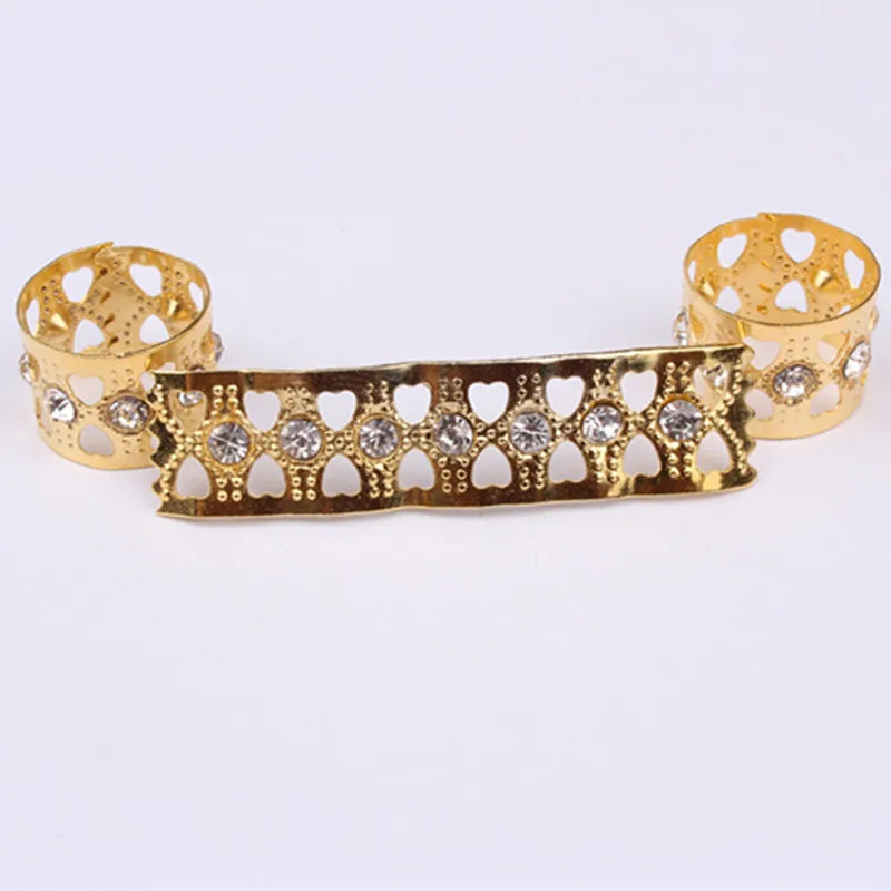 Стразы для волос 10x14 мм 50 шт. косички регулируемые манжеты клипсы инструменты