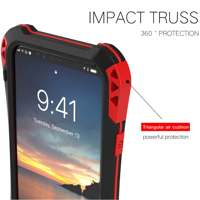 Металлический чехол для iPhone 11 Pro Max чехол противоударный алюминиевый Gorilla glass Siliocne Твердый защитный чехол для iPhone X чехол для Max XR