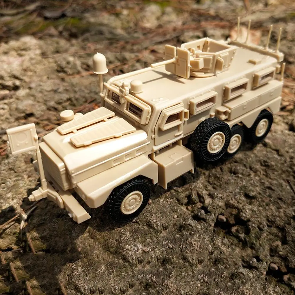 1/72 моделирование 6X6 Пума военный грузовик Модель 3D головоломка Строительная игрушка Коллекционная модель упражнения детские возможности