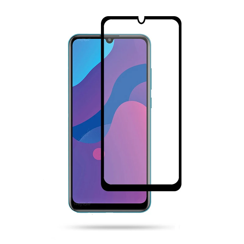 2 piezas de vidrio templado para Huawei Honor 9A Protector de pantalla Honor 9A Pro cubierta completa de vidrio para Huawei Honor 9A 3D pel&iacute;cula de borde curvado-0