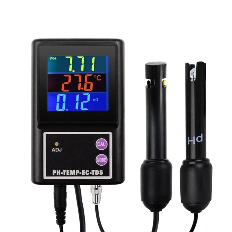 PH 260 многопараметрический монитор качества воды Bluetooth ЖК онлайн PH/TDS/EC/измеритель