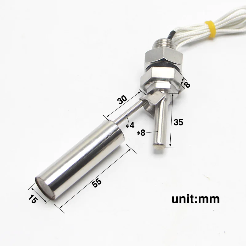 Бесплатная доставка 1 шт. ZSC15 датчик уровня жидкости с боковым креплением