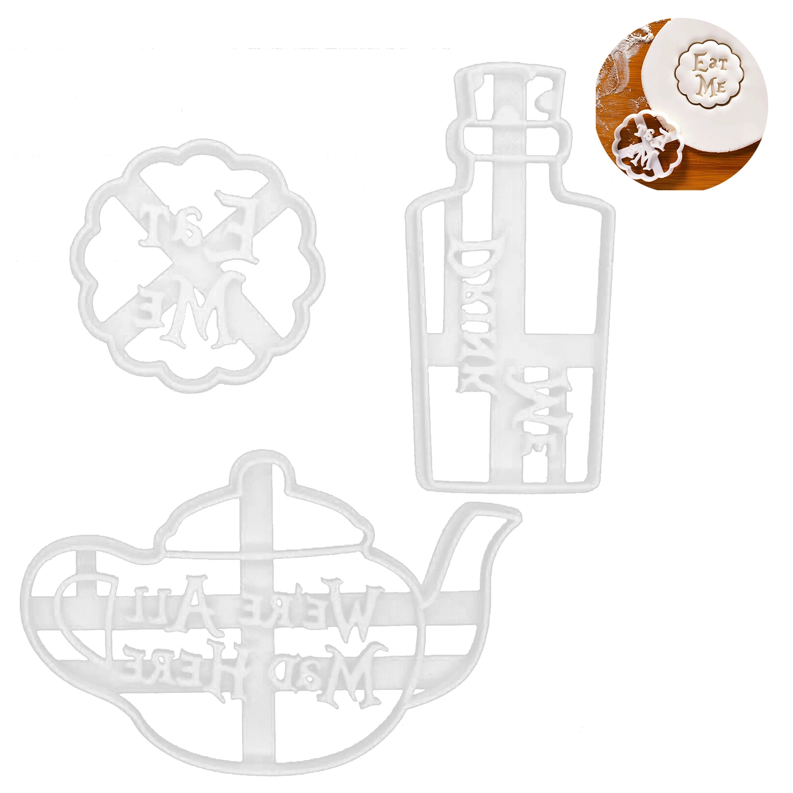 

Формы для печенья, 3 шт., наборы резаков для печенья, уникальные формы, формы для печенья, инструменты для печенья