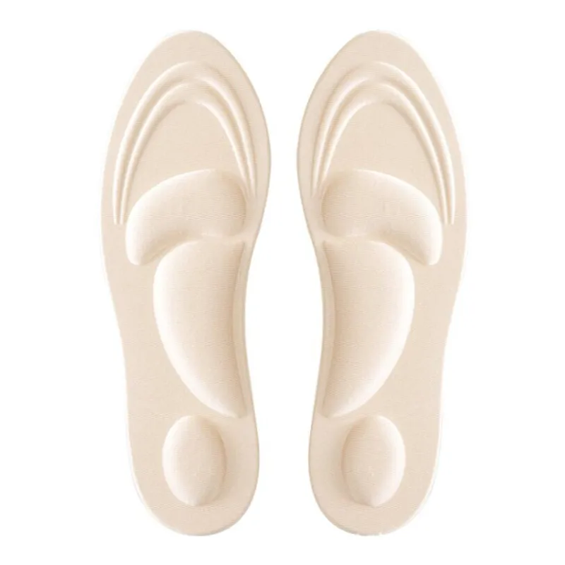 

4D Stretch Breathable Deodorant Running Cushion Insoles For Feet Man Women Insoles For Shoes Sole Orthopedic Pad 1Pair
