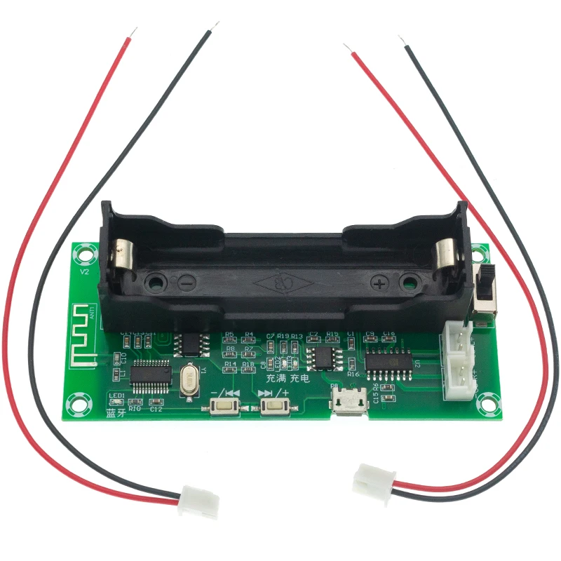 Двухканальная 2-канальная плата стерео усилителя малой мощности с литиевой