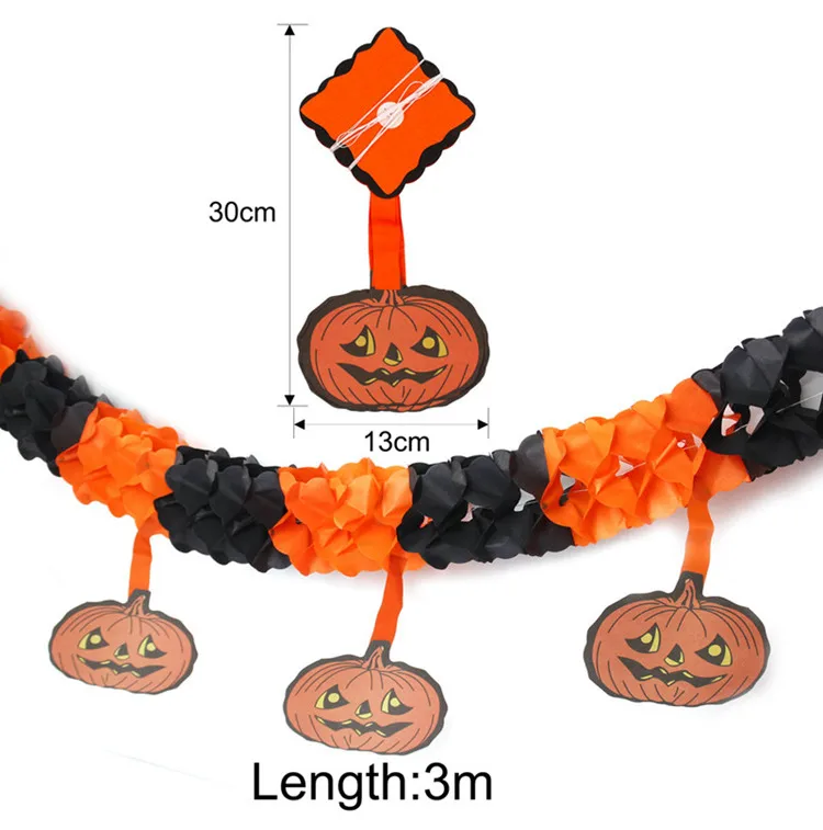 Pumpkin Pendant HUIRAN вечерние украшения на Хэллоуин Тыква паук летучая мышь вечерние аксессуары в стиле хоррор Hallowen - Цвет: Pumpkin Pendant