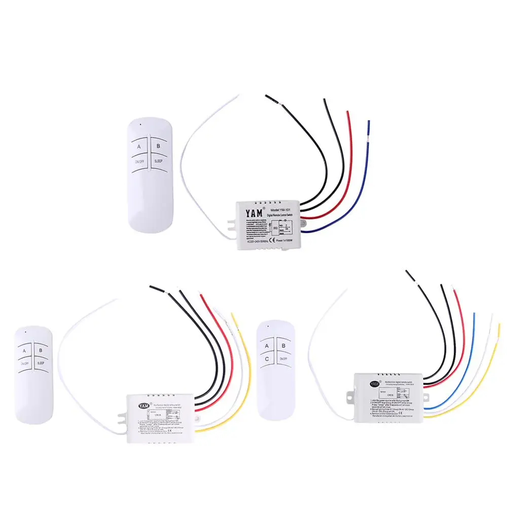 Беспроводной Выключатель для лампы с 3 портами 220 В|switch for lamp|switch digitallamp switch |