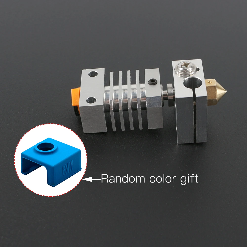 CR10 радиатор все металлические Hotend Upgrade Kit титановый тепловой выключатель горло для CR-10 Ender-3 принтеров Micro Swiss CR10 Hotend