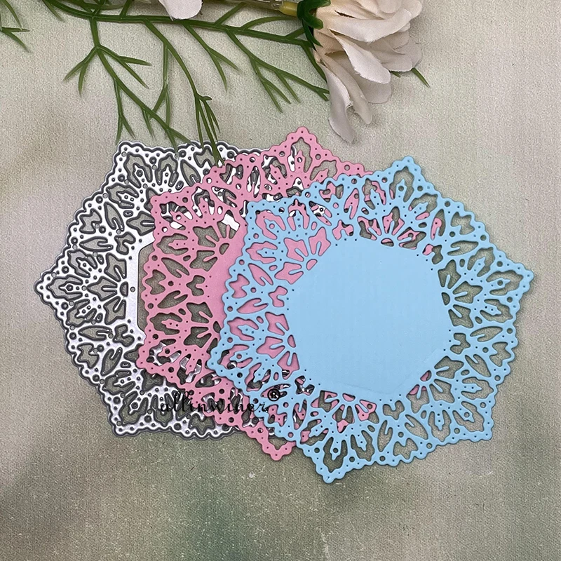

New Irregular lace frame DIY Craft Metal Cutting Die Scrapbook Embossed Paper Card Album Craft Template Stencil Dies
