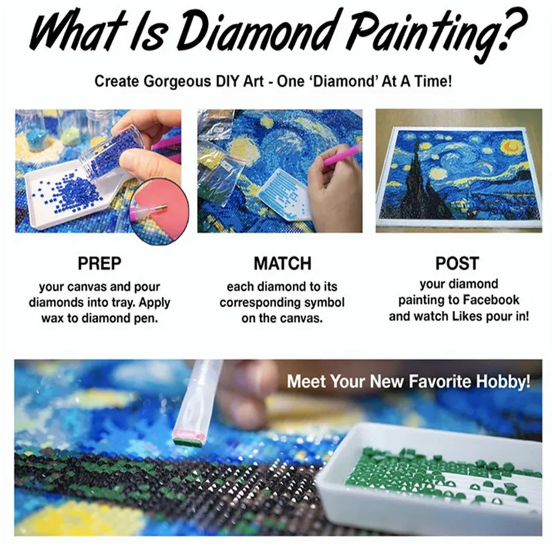 

CraftArtGo 5D DIY Diamond Embroidery animal Full Square Round Rhinestone Mosaic Painting Cross Stitch Flowers Diamond Kit