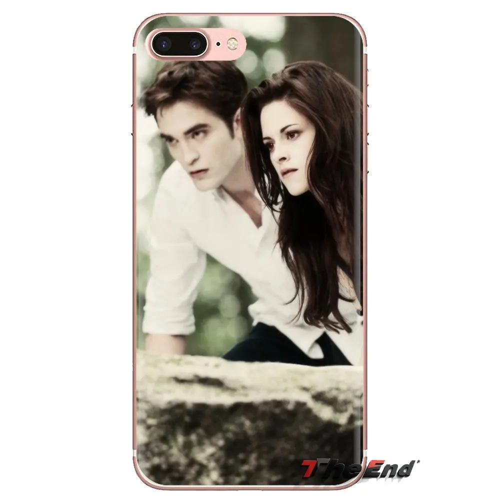 For iPhone XS Max XR X 4 4S 5 5S 5C SE 6 6S 7 8 Plus Samsung Galaxy J1 J3 J5 J7 A3 A5 Twilight Transparent Soft Shell Covers |