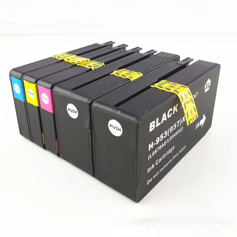 5pk Compatible Ink Cartridge For HP953XL , For HP 8710 8715 8718 8210 8720 8719 8725 8728 8730 8740