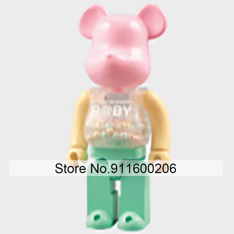 

Bearbricklys 28cm 400% Bear&bricklys Toy Blocks Bear Toy Action Toy Figures Garage Kits Dolls Kids Toys