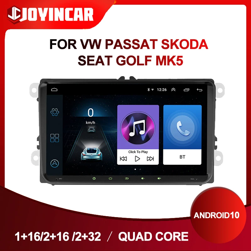 Автомагнитола 2DIN на Android 10 1 мультимедийный плеер 9 дюймов GPS навигация для Volkswagen