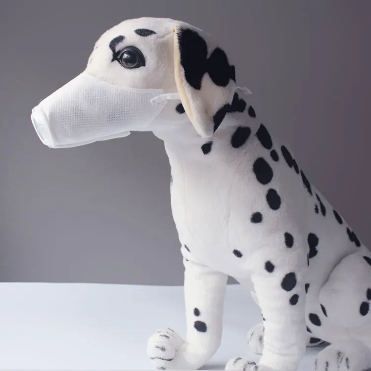 Защитная маска для домашних питомцев против смога из нетканого материала мягкая