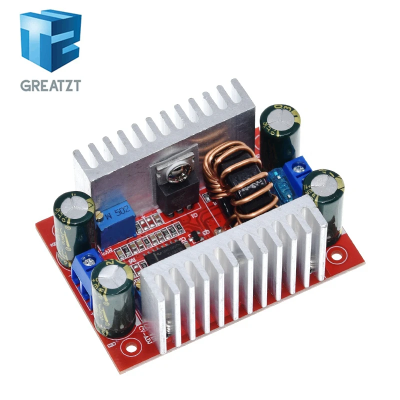Повышающий преобразователь постоянного тока 400 Вт 15 А светодиодный драйвер