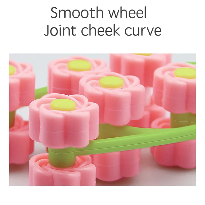 Роликовый массажер для лифтинга лица похудения V укрепляющее средство ухода за