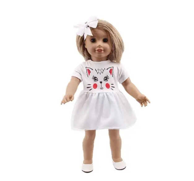 Кукла Прекрасный платье костюм подходит для 18 дюймов американская девочка кукла