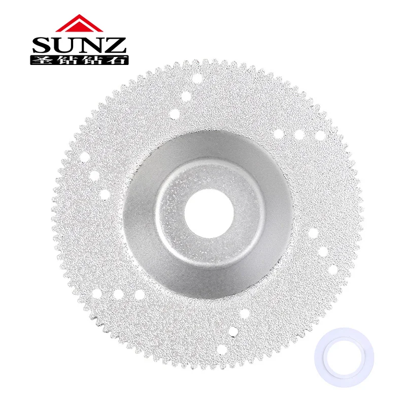 

Diamond saw blade with sand coating It can be used for grinding and cutting stone, wood, glass, marble and brick