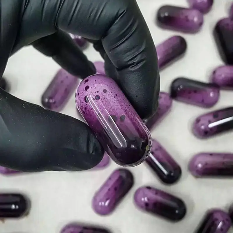 

28 Cavity Polycarbonate Chocolate Mold Large Capsule Cake Tools Thick Mold For Chocolates Molds Form Tray Baking Pastry Tools