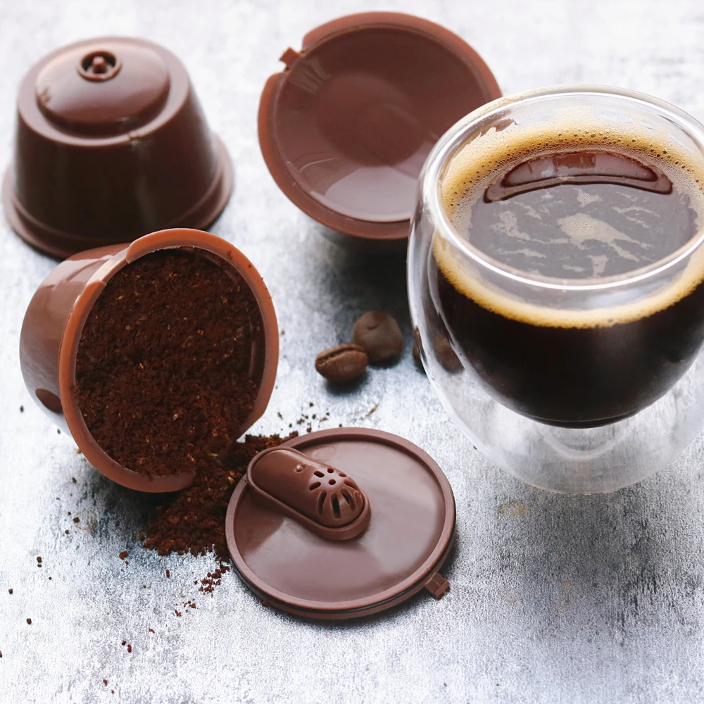 Nescafe, кофе, капсула, многоразовый фильтр, Pod из нержавеющей стали и пластика, многоразовая корзина для кофе Dolci Gusto