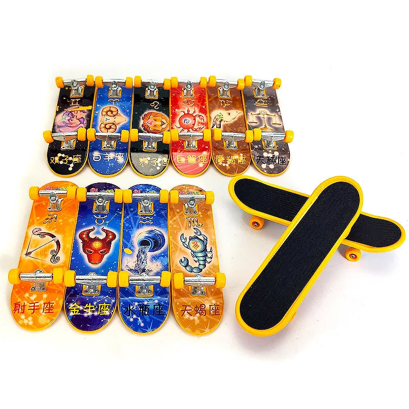 5 шт. мини скейтборд для пальцев высокое качество сплава гриф игрушки скутер
