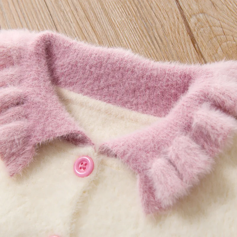 Платье для девочек из 2 предметов осенне-зимнее платье принцессы Повседневная