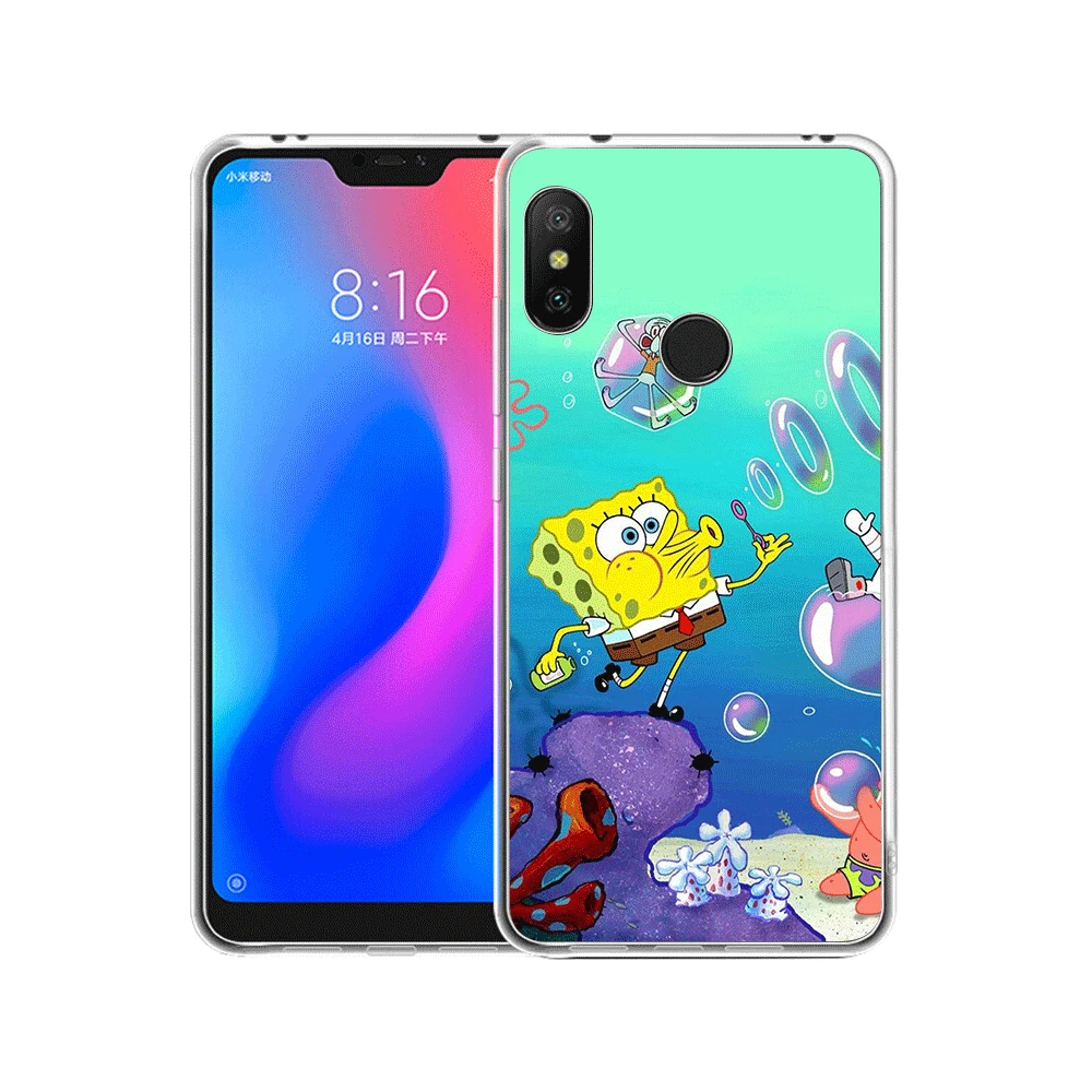 Чехол на мобильный телефон для Xiaomi Redmi Note 4 4X 3 5 6 7 Pro 5A жесткий чехол с губкой боб-2 |