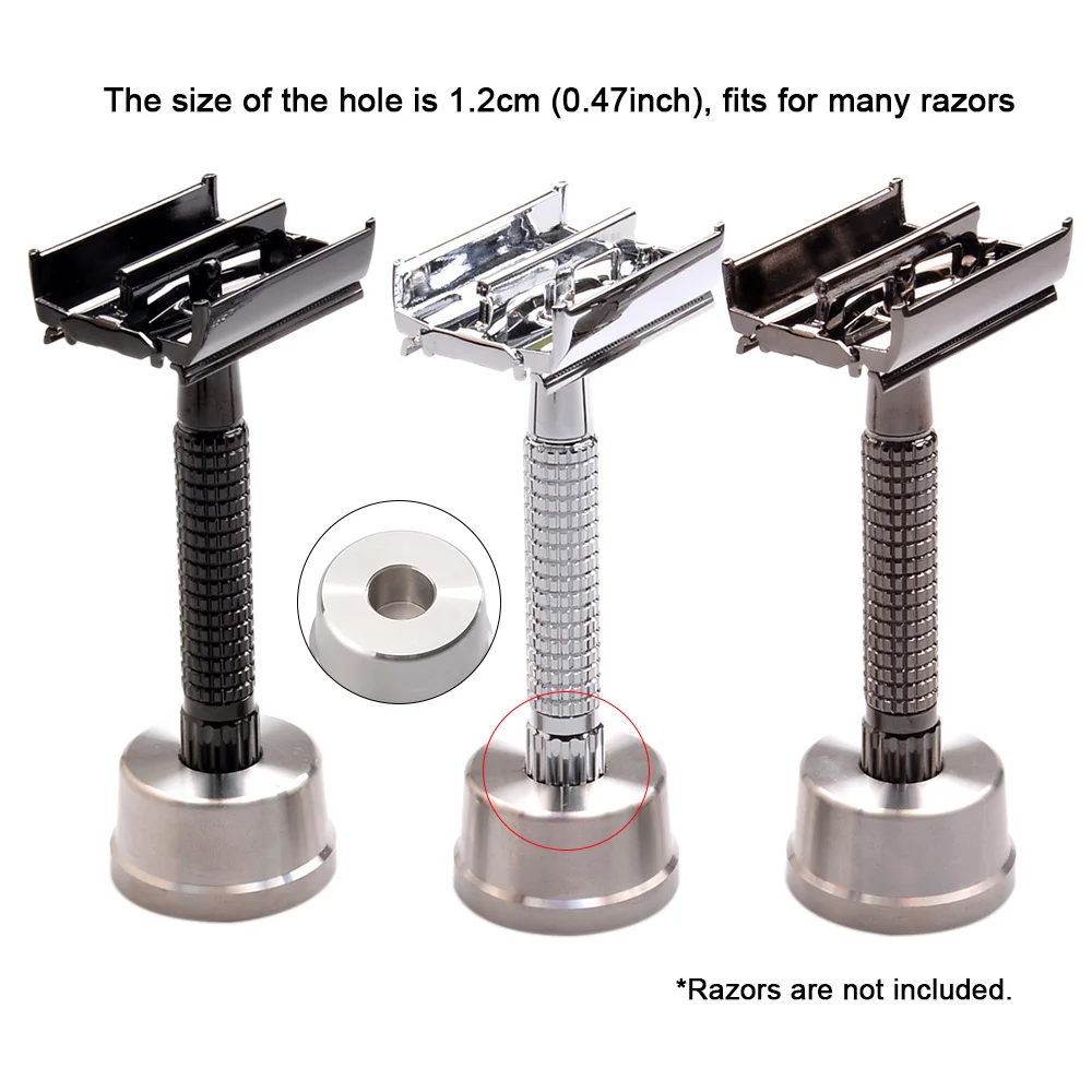 1 шт. Безопасная бритва база Мини Размер Мужская бритвенного стойка для станка