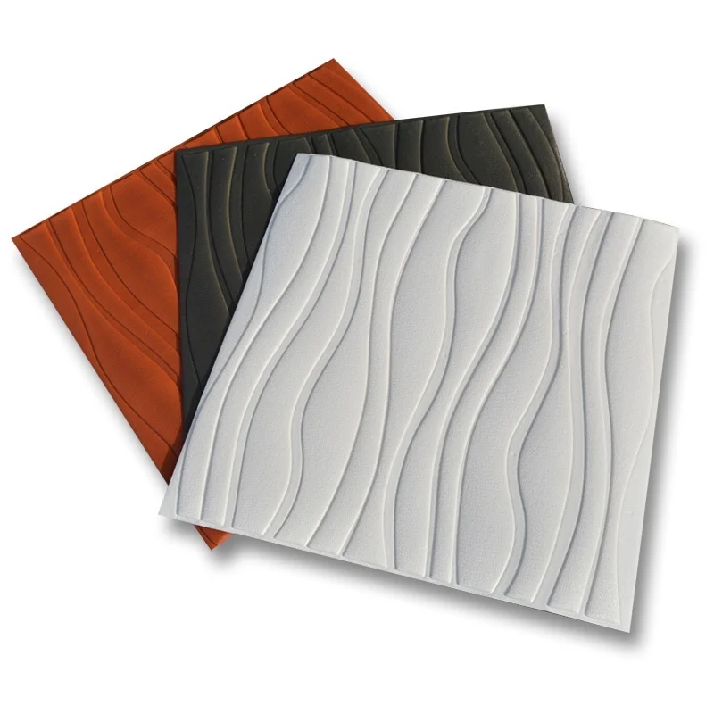 Водонепроницаемые самоклеющиеся обои с защитой от столкновений 3D настенные