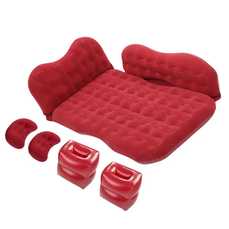 

Larger Size Durable Car Back Seat Cover Car Air Mattress Travel Bed Moisture-proof Inflatable Mattress Air Bed Without Pump