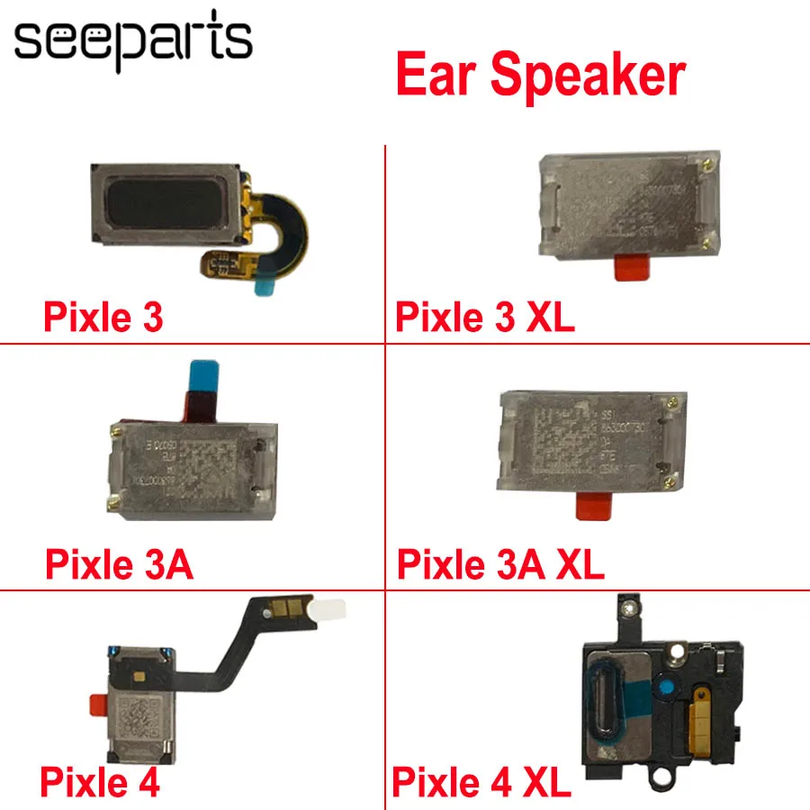 

For Google Pixel 2 3 4 XL 5 6 7 Pro Earpiece Ear Speaker Sound Receiver Ear Piece Flex Cable Pixel 3A XL Ear Speaker