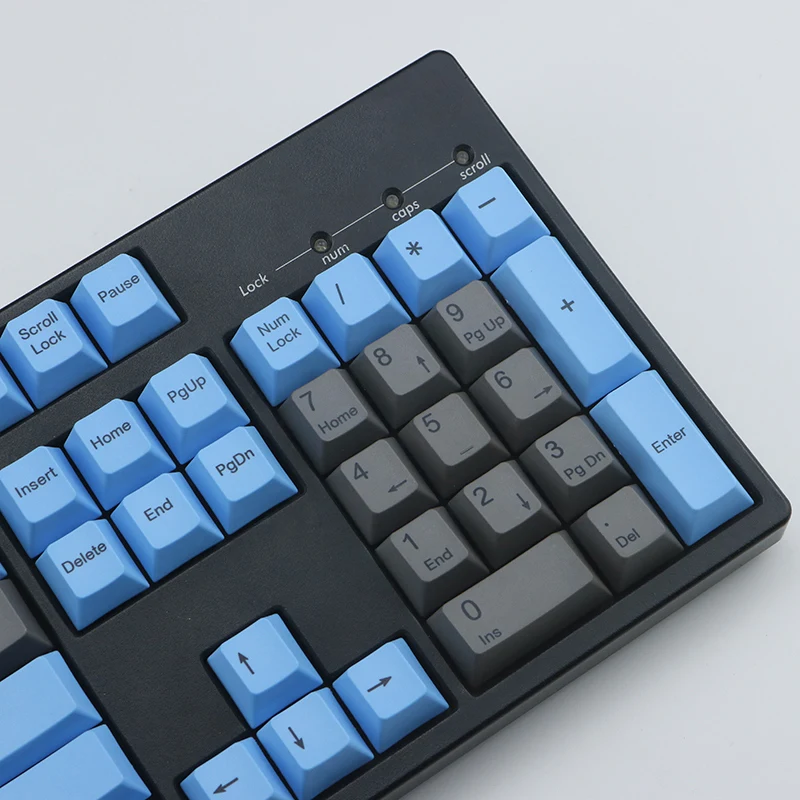 OEM профильные колпачки для клавиш с сублимационной печатью подсветка PBT