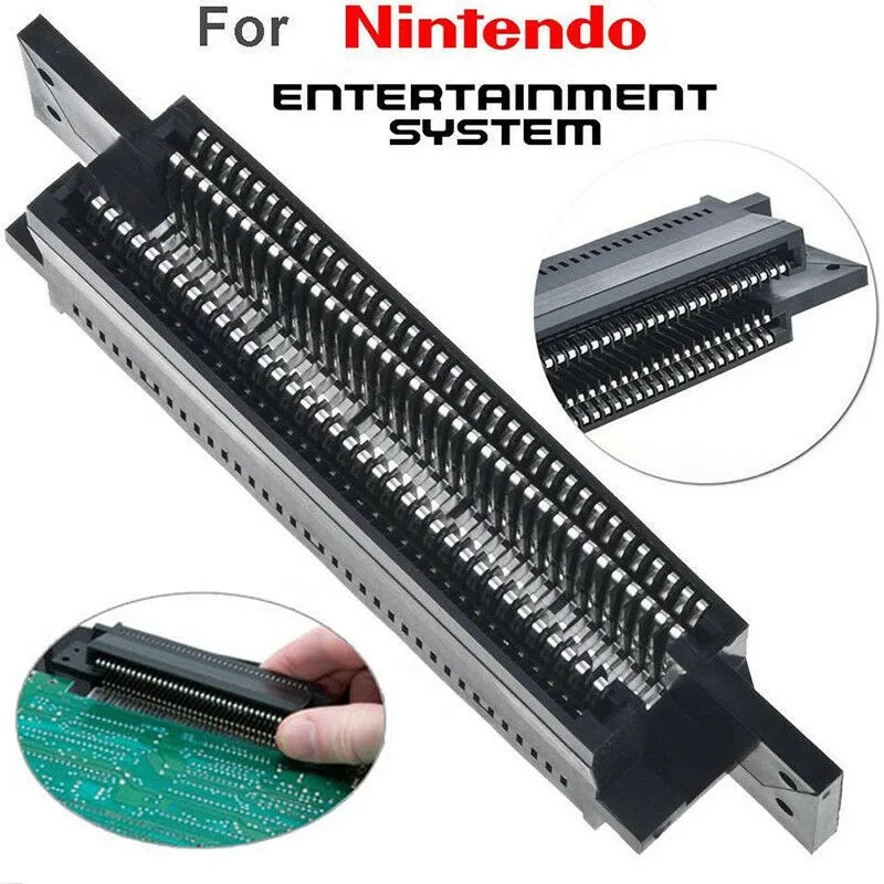 Сменный 72-контактный разъем адаптера ремонтная часть для Nintendo NES аксессуары