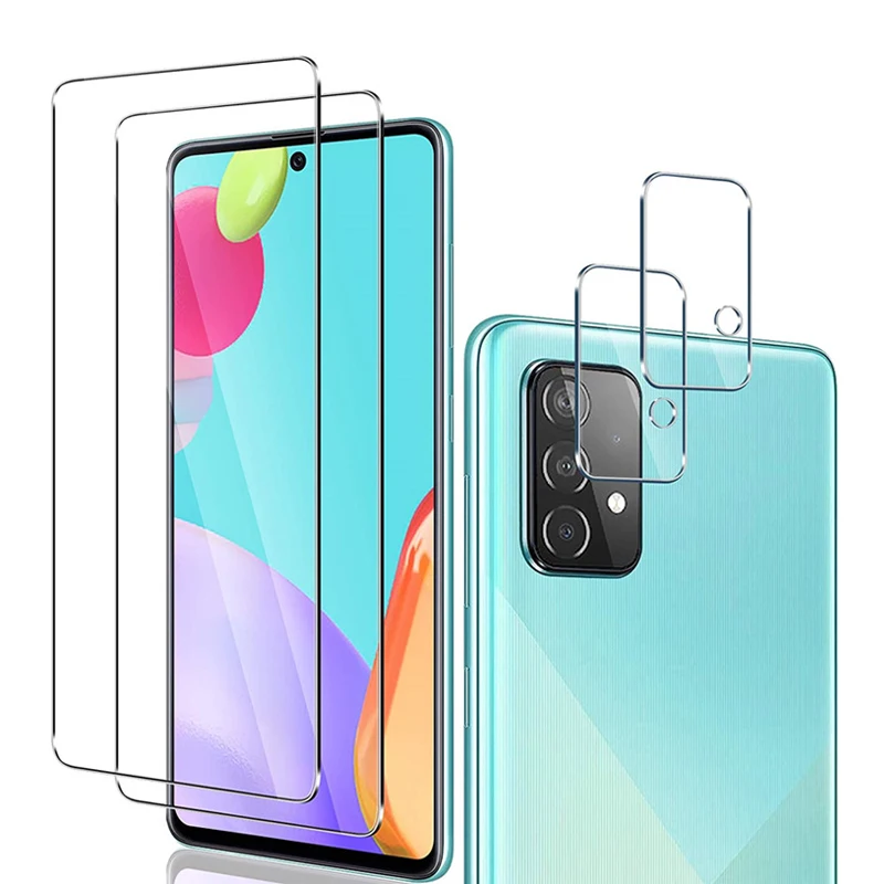 Защитная пленка из закаленного стекла для Samsung Galaxy S21 S20 FE Note 20 Ultra 10 S10 Lite S9 Plus