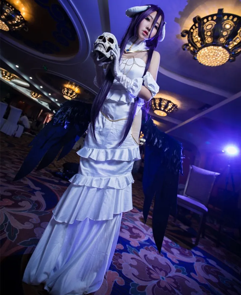 Искусственные крылья для косплея черные большие аксессуары костюма Хэллоуина