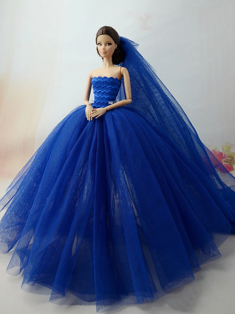 ZJF163-01 Милый Единорог свадебное платье игрушки принцессы ручной работы BJD Кукла Одежда Красота игрушки 1/6 платье SD кукла аксессуары свадьба, комплект одежды для новорожденных - Цвет: ZJF163-01