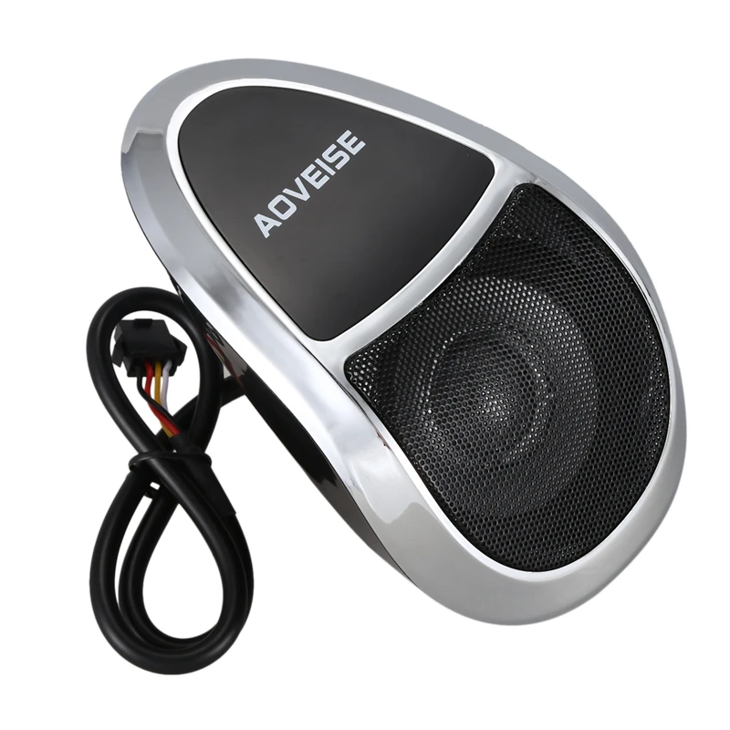 Aoveise Mt493 12V мотоцикл Bluetooth динамик Mp3 плеер Fm радио водонепроницаемы переносной