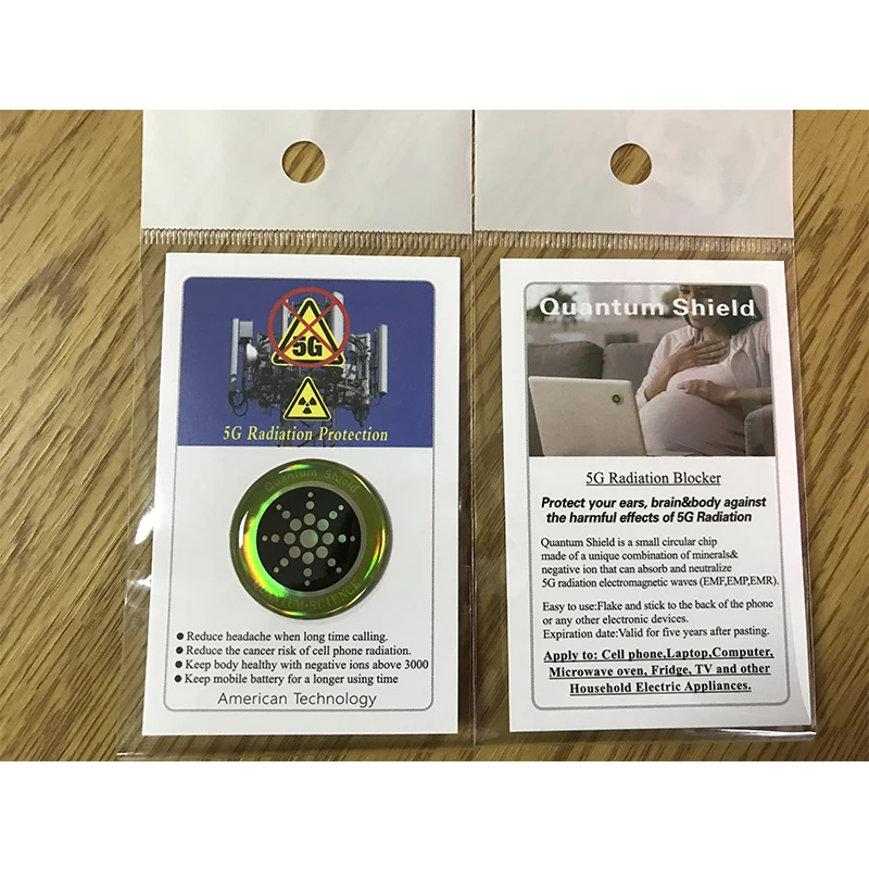 Скалярной квантовой Щит стикер энергии с отрицательными ионами