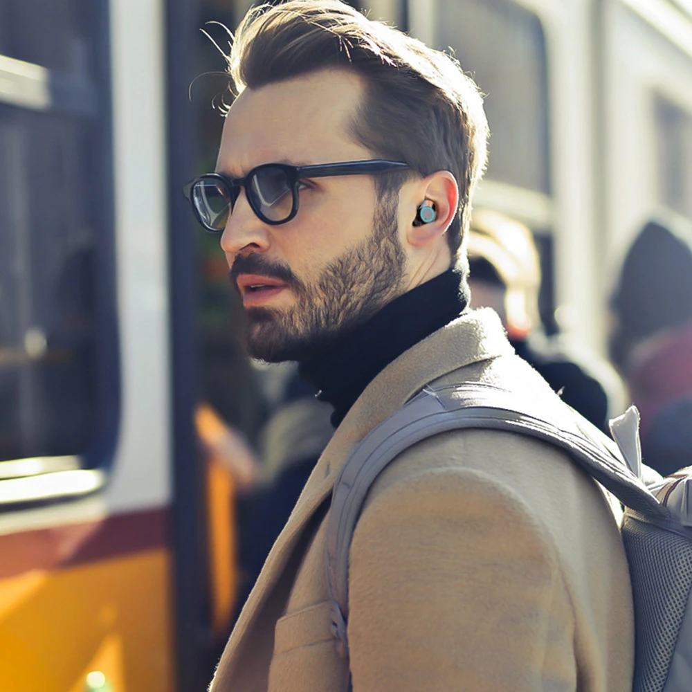 G06 Bluetooth наушники True Беспроводной 5 0 наушники-вкладыши TWS с в-ухо IPX6