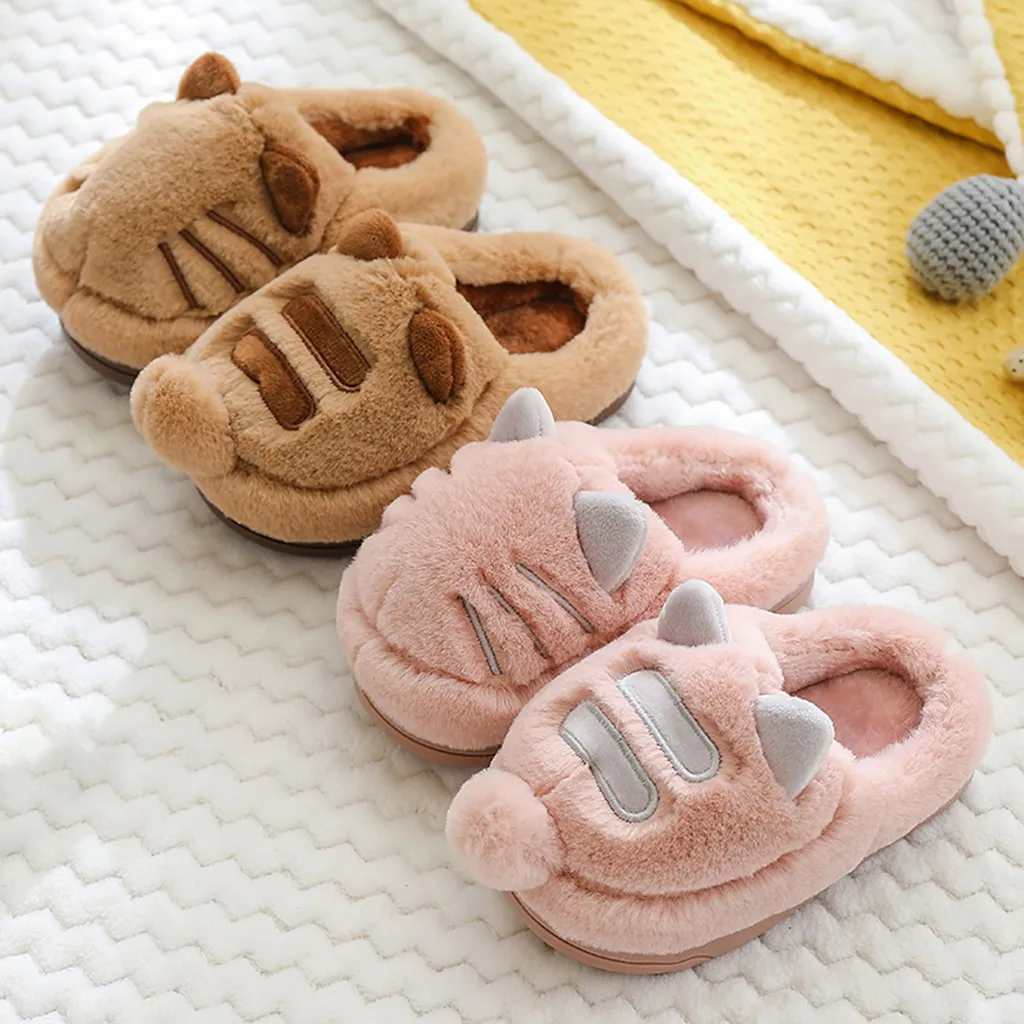 Детские милые домашние тапочки КОТЫ для маленьких девочек и мальчиков детская