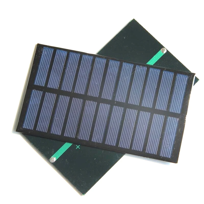 2pcs 1.6W 5.5V Mini Solar Cell Polycrystalline Panel DIY Charger 150*86*3mm Education Kits Free Shipping | Электроника