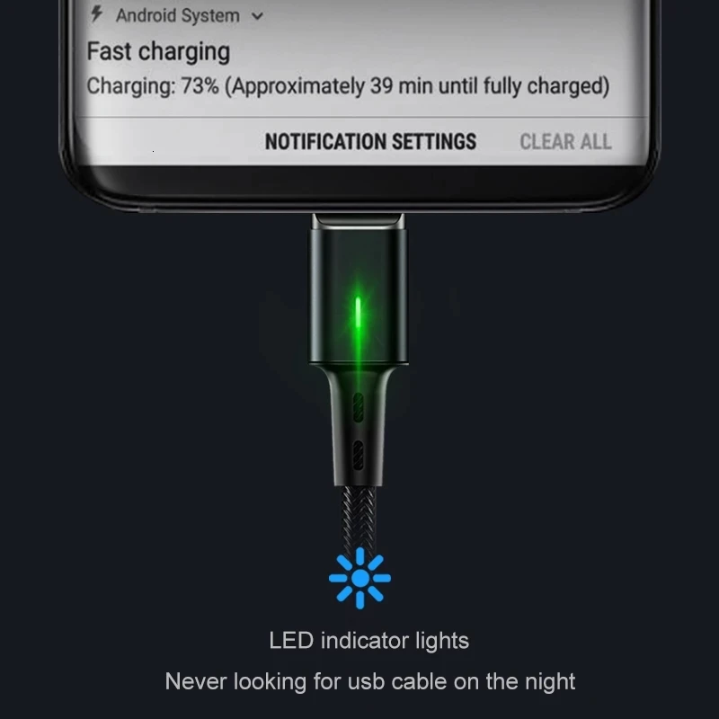 Магнитный USB-кабель Elough кабель Micro USB Type-C для быстрой зарядки iPhone 13 12 Samsung Xiaomi шнур C