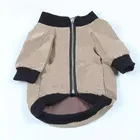 Новая стильная куртка для собаки, зимнее теплое пальто для щенка, свитер для маленьких и средних собак, чихуахуа, мопса, французского бульдога LXC09