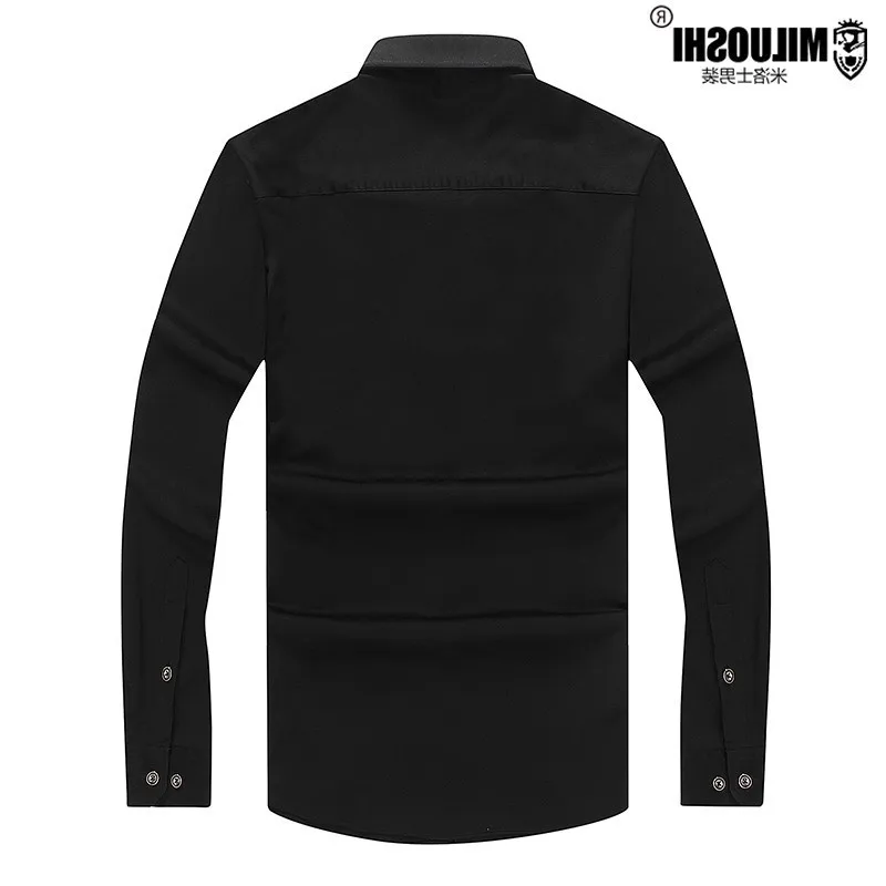 8XL 7XL размера плюс Сезон весна осень Хлопковое платье рубашки Высокое качество